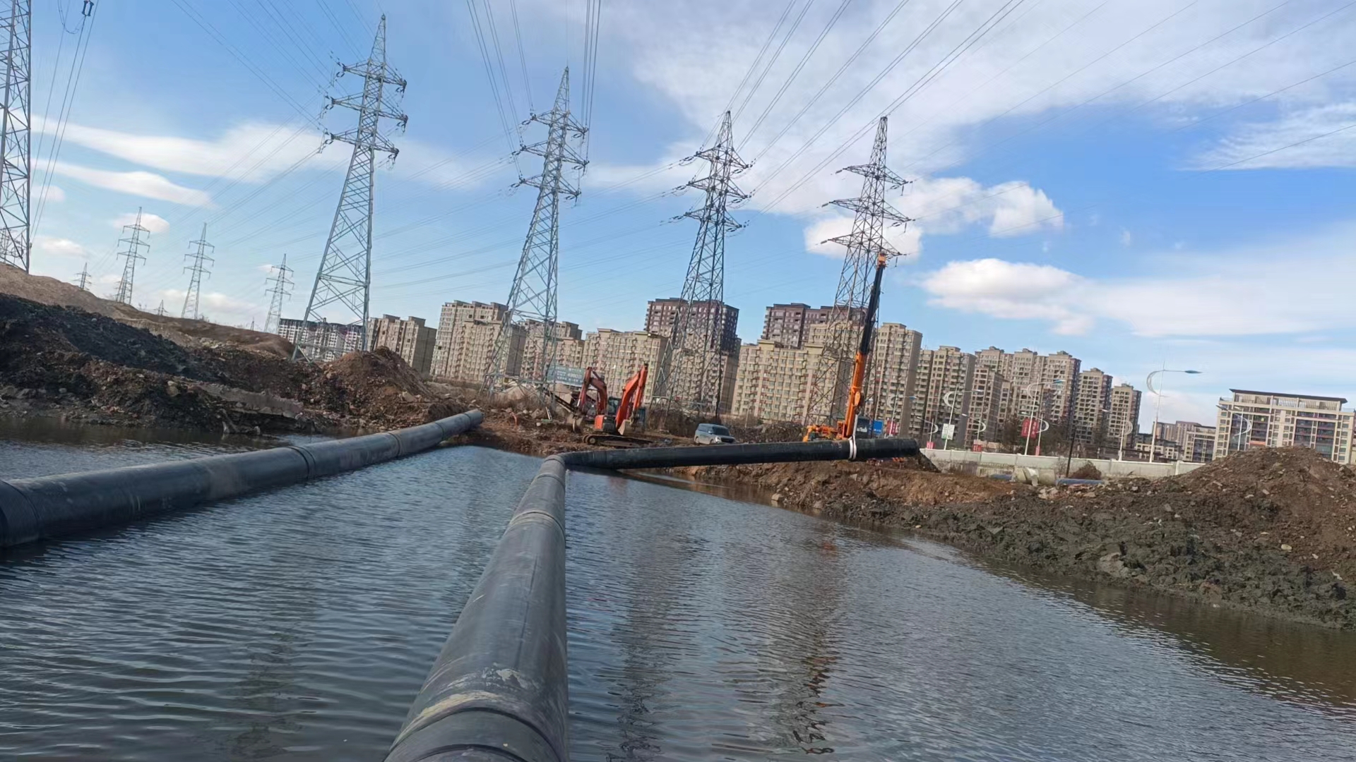 广州商丘市水下管道铺设